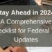 Stay Ahead in 2024: A Comprehensive Checklist for Federal Tax Updates